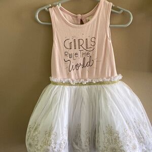 Girls rule the world Beautiful dress 2t